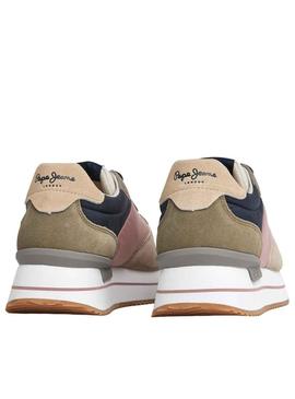 Sapatilhas Pepe Jeans Rusper Queen Rosa para Mulher