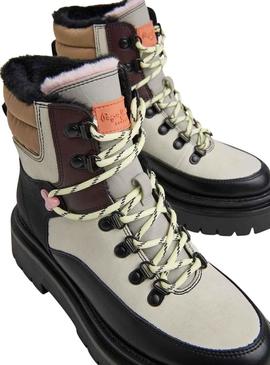 Botas Pepe Jeans Queen Engraçado Branco para Mulher