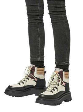 Botas Pepe Jeans Queen Engraçado Branco para Mulher