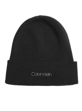 Chapéu Calvin Klein Essential Knit Preto para Mulher