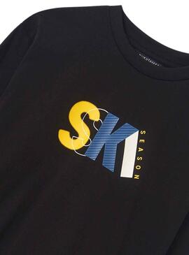 Pack 2 T-Shirts Mayoral Ski Solar Azul Marinho Menino