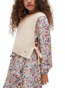 Colete Mayoral Tricot Bege para Menino