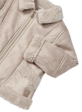 Casaco Mayoral Doble Faz Beige para Menina