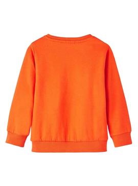 Sweat Name It leila Laranja para Menina