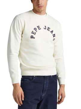 Sweat Pepe Jeans Westend Branco para Homem