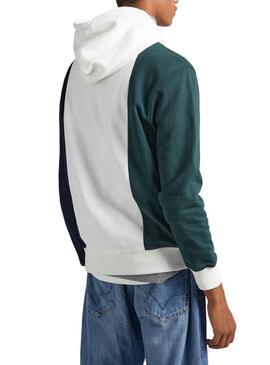 Sweat Pepe Jeans Menos Branco para Homem