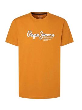 T-Shirt Pepe Jeans Wido Amarelo para Homem