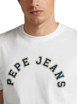 T-Shirt Pepe Jeans Westend Branco para Homem