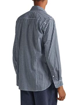 Camisa Pepe Jeans Copdock Azul para Homem