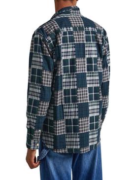 Camisa Pepe Jeans Clive Verde para Homem