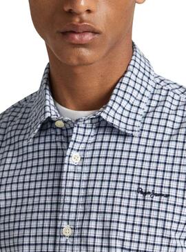 Camisa Pepe Jeans Copdock Azul para Homem