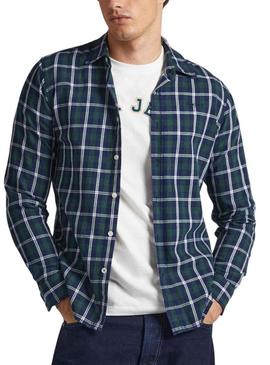 Camisa Pepe Jeans Clems Azul Azul Marinho para Homem