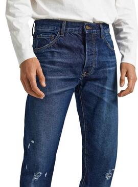 Calças Jeans Pepe Jeans Eastem Azul Homem