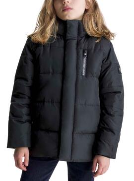 Casaca Calvin Klein Essential Puffer Preto Menino