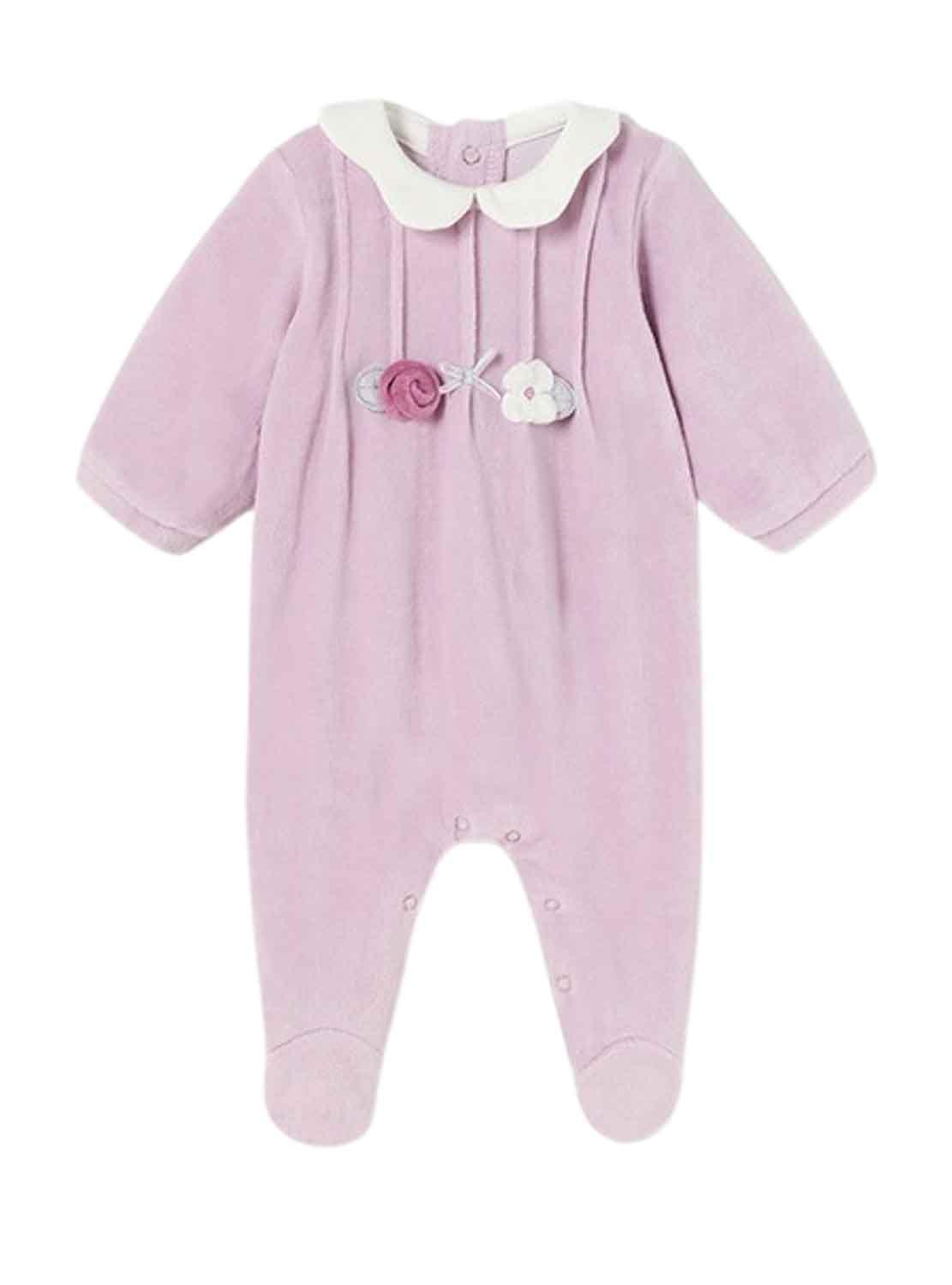 Set 2 Macaquinho Mayoral Tundosado Cinza para Bebê