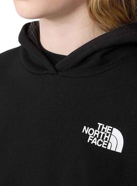 Sweat The North Face Graphic Hoodie Preto Menina