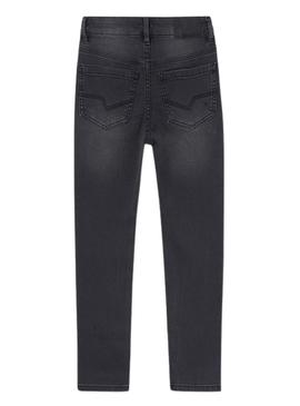 Calças Jeans Mayoral Denim Skinny Cinza Menino