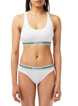 Sutiã Lacoste Heritage Branco para Mulher