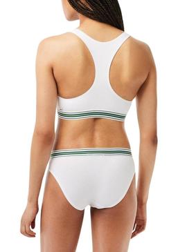 Sutiã Lacoste Heritage Branco para Mulher