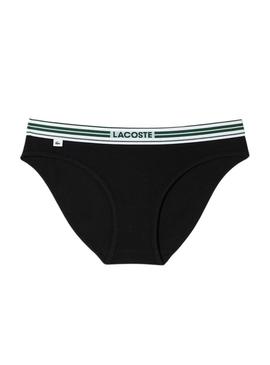 Braguita Lacoste Heritage Preto para Mulher