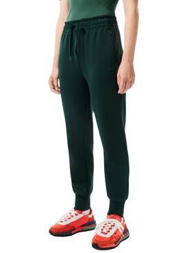 Calças Lacoste Jogger Verde para Mulher