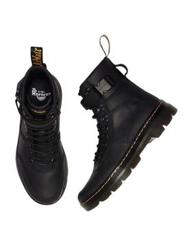 Botas Dr Martens Combs Tech Pele Preto para Homem