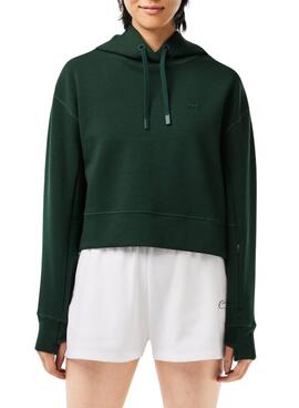 Sweat Lacoste Jogger Verde para Mulher