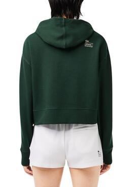 Sweat Lacoste Jogger Verde para Mulher