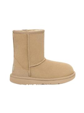 Botas UGG Classic II Bege Mostarda para Menina