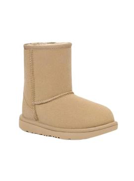 Botas UGG Classic II Bege Mostarda para Menina