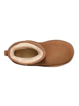 Botas UGG Classic Mini Platform Marrom para Menina