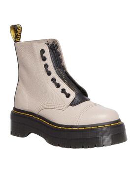 Botas Dr Martens Sinclair Vintage Bege para Mulher