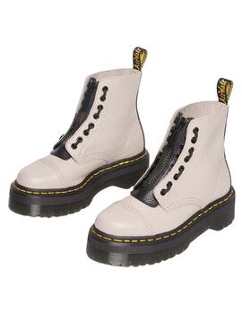 Botas Dr Martens Sinclair Vintage Bege para Mulher