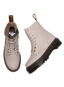 Botas Dr Martens Jadon III Vintage Bege Mulher