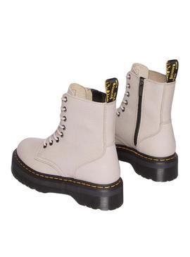 Botas Dr Martens Jadon III Vintage Bege Mulher