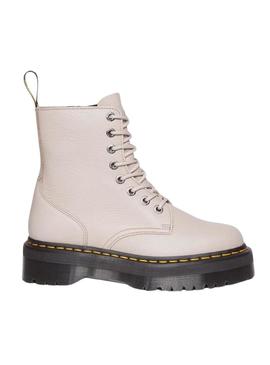 Botas Dr Martens Jadon III Vintage Bege Mulher