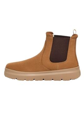 Botas UGG Burleigh Chelsea Castanha para Homem