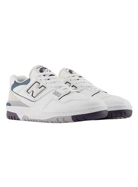 Sapatilhas New Balance BB550 Branco Verde Mulher