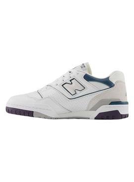 Sapatilhas New Balance BB550 Branco Verde Mulher