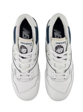 Sapatilhas New Balance BB550 Branco Verde Mulher