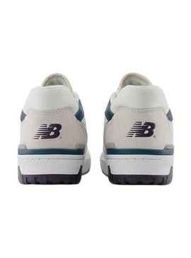 Sapatilhas New Balance BB550 Branco Verde Mulher