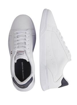 Sapatilhas Tommy Hilfiger Lo Cup Branco Homem