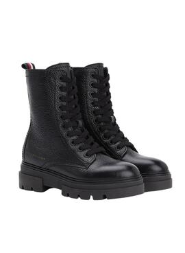 Botas Tommy Hilfiger Monochromatic Preto Mulher