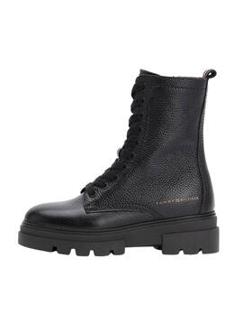 Botas Tommy Hilfiger Monochromatic Preto Mulher