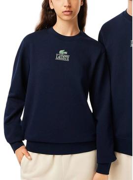 Sweat Lacoste Jogger 3D Azul Marinho Homem Mulher