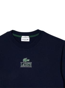 Sweat Lacoste Jogger 3D Azul Marinho Homem Mulher