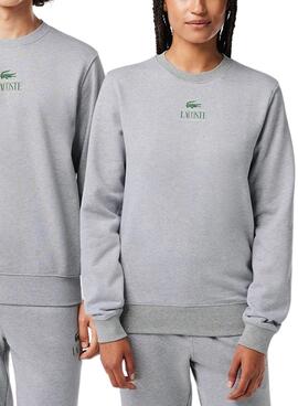 Sweat Lacoste Jogger Cinza para Homem Mulher