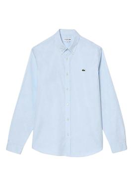 Camisa Lacoste Casual Panorama Azul para Homem