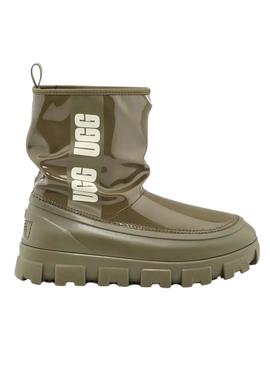 Botas UGG Classic Brellah Mini Verde para Mulher