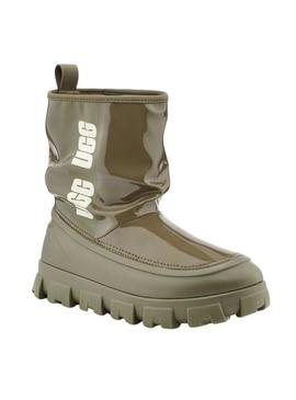 Botas UGG Classic Brellah Mini Verde para Mulher